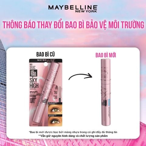 Mascara Chuốt Mi Maybelline Lash Sensational Sky High Mascara 6ml