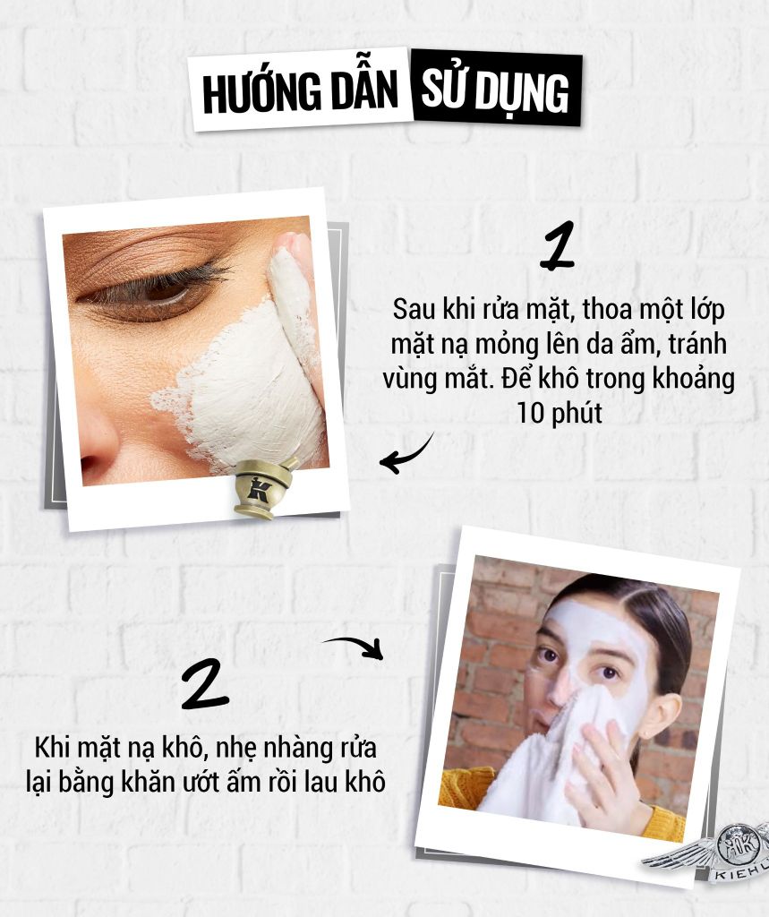 Mặt Nạ Đất Sét Làm Sạch Sâu Se Khít Lỗ Chân Lông Kiehl’s Rare Earth Deep Pore Cleansing Masque