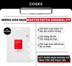 Miếng Dán Mụn Cosrx Master Patch Original Fit 24 Miếng