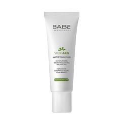 Kem Dưỡng Ẩm Kiềm Dầu Giảm Mụn Laboratorios Babe Stop AKN Mattifying Fluid 50ml