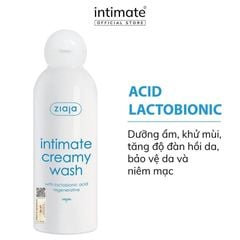Dung Dịch Vệ Sinh Phụ Nữ Intima Ziaja Creamy Wash 200ml