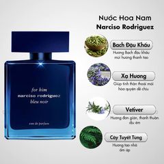 Nước Hoa Nam Narciso Rodriguez Bleu Noir EDP 10ml