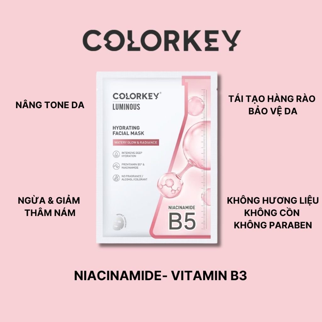 Mặt Nạ Colorkey Facial Mask 25ml