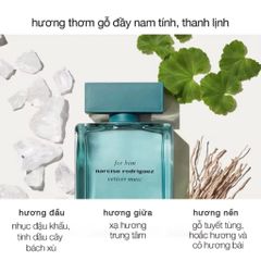 Nước Hoa Nam Narciso Rodriguez Vetiver Musc For Him EDT 10ml