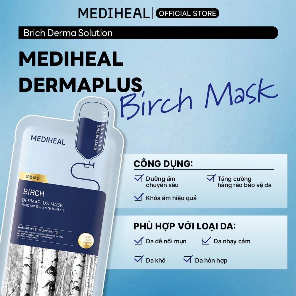 Mặt Nạ Dưỡng Da Mediheal Dermaplus Mask 22ml