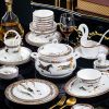 Bộ Tô Chén Đĩa New Jersey Sứ Xương Cao Cấp Sang Trọng Phong Cách Châu Âu