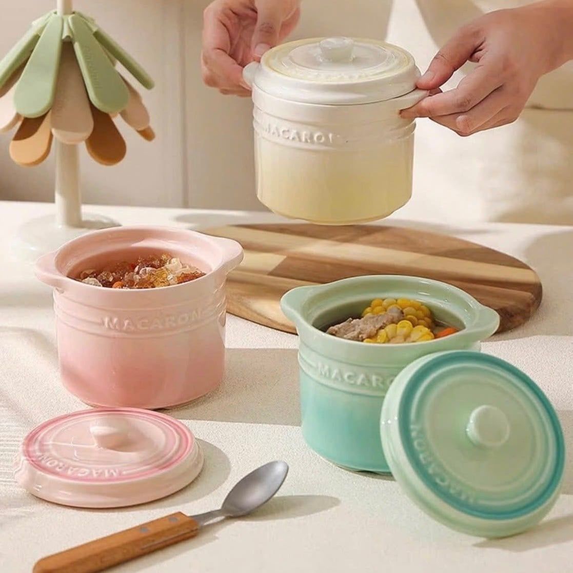 Hũ sứ 2 nắp 500ml