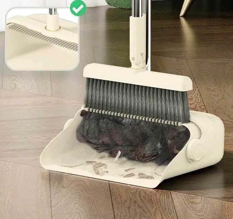 Bộ Chổi Quét Nhà Kèm hót Rác Gấp Gọn UFORU 2in1 Tiện Lợi Chất Liệu Nhựa ABS Bền Đẹp