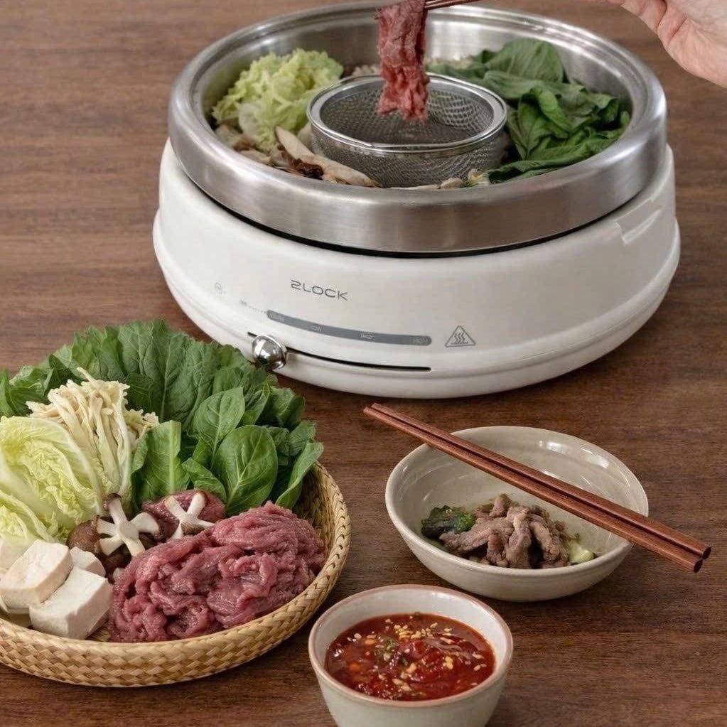 Nồi lẩu điện 2Lock Korea 4 lít