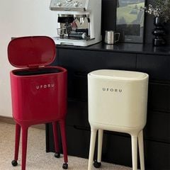 Thùng rác chân cao di động Uforu 16 lít