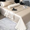 Bộ chăn ga gối Tencel 120s trần bông