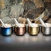 Set cối chày inox Keller