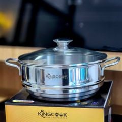 Xửng hấp 3 nấc Scanpan Impact Đan Mạch
