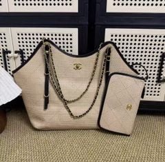 Túi Xách Tote Chanel full kẹp ví nhỏ