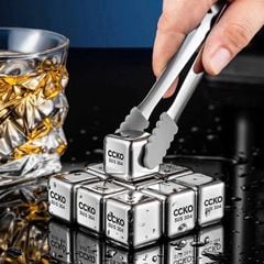 Đá inox không tan CCKO 8 viên kèm kẹp gắp