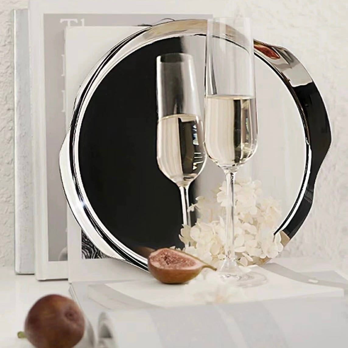 Khay inox Decor Essance phong cách Bắc Âu