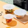 Set 3 nắp đậy thực phẩm silicone Kakusee Nhật Bản