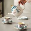Bộ Ấm Chén Sứ Cao Cấp Tân Cổ Điển
