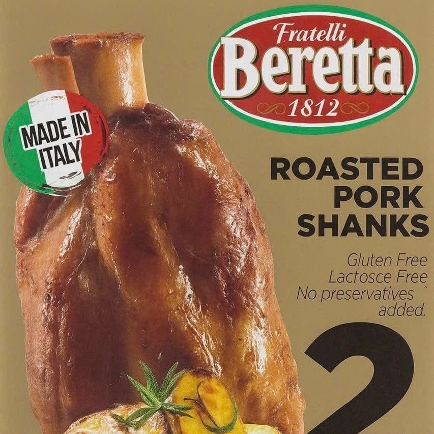 Giò heo nướng Roasted Pork Shank Fratelli Beretta