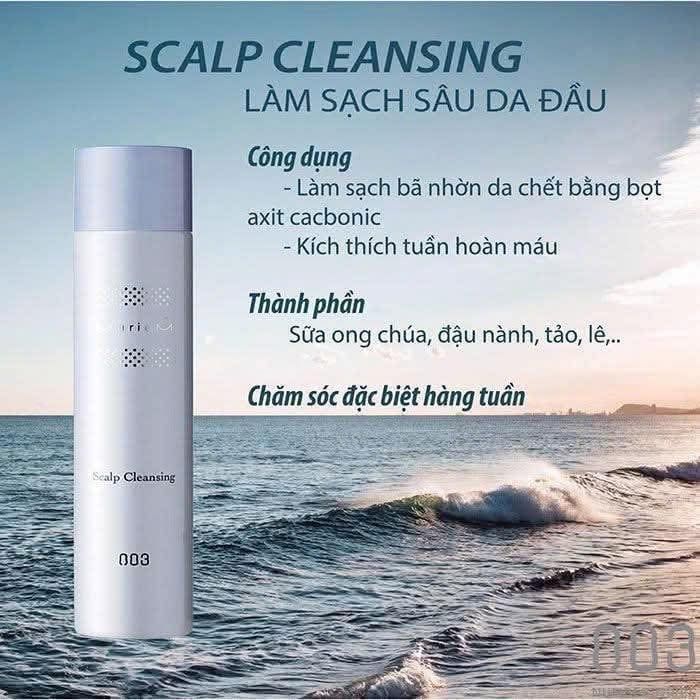Xịt bọt 003 Muriem Crystal Scalp Vital Infusion Jet