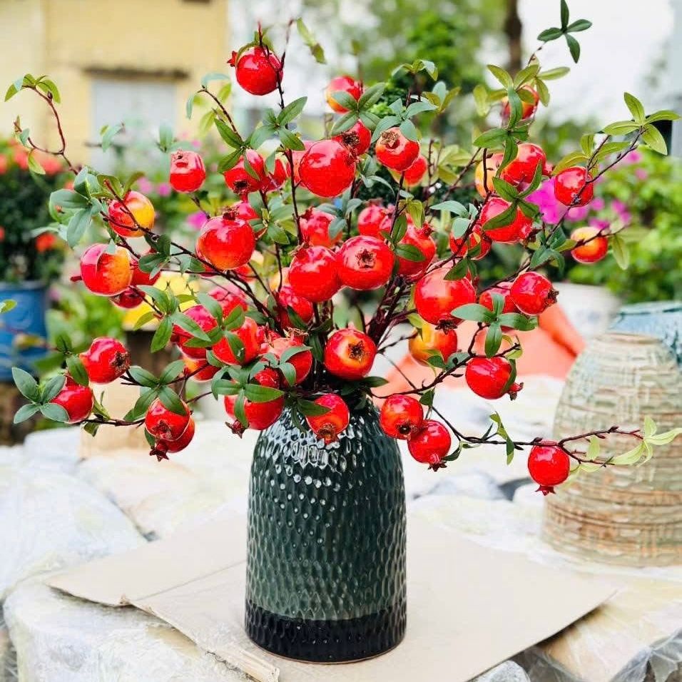 Cành lựu loại 1 to cành 5 6 7 quả