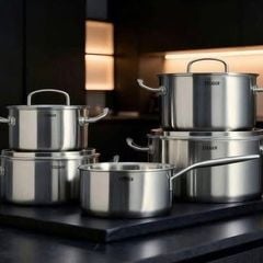 Bộ nồi Steiger Element nguyên khối 5 đáy
