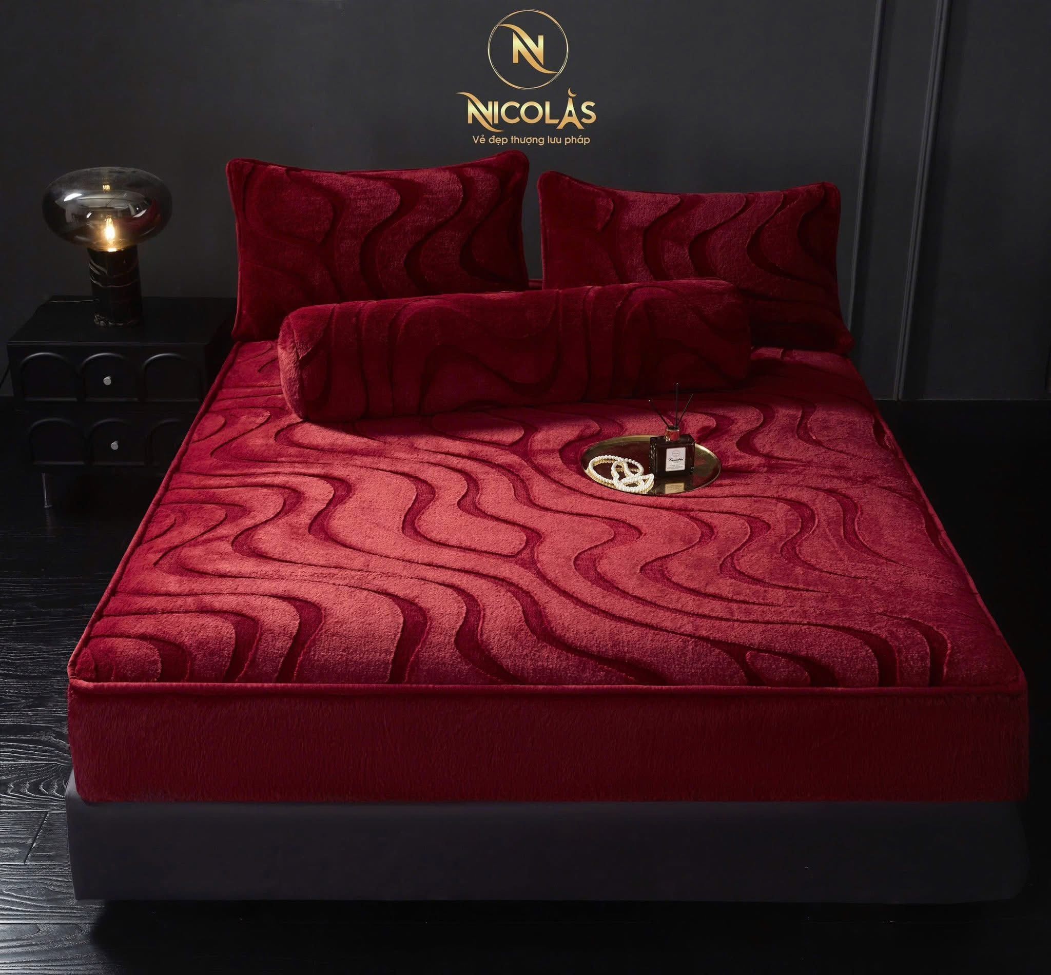 Bộ ga gối hồ ly Nicolas bản siêu cấp