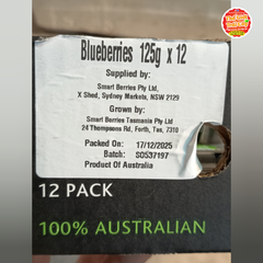 Việt quất (Bluberry) Úc Tasmania - hộp 125gr