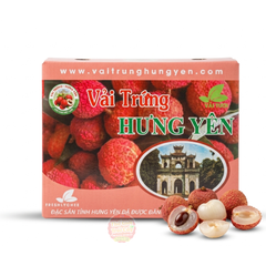 Vải trứng Phù Cư Hưng yên - hộp 500gr