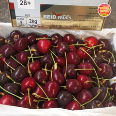 Cherry Úc ReidFruit Tasmania size 28+ - hộp quà 2kg
