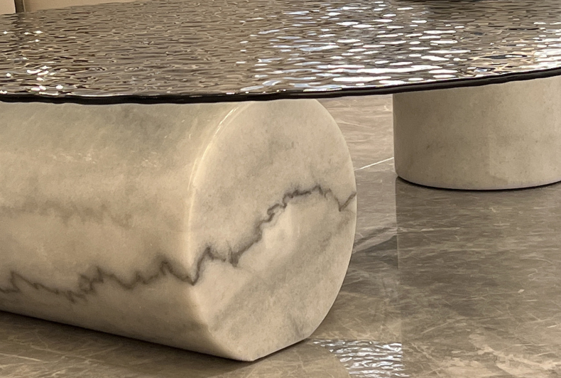 BÀN TRÀ MARBLE WAVE BAN069