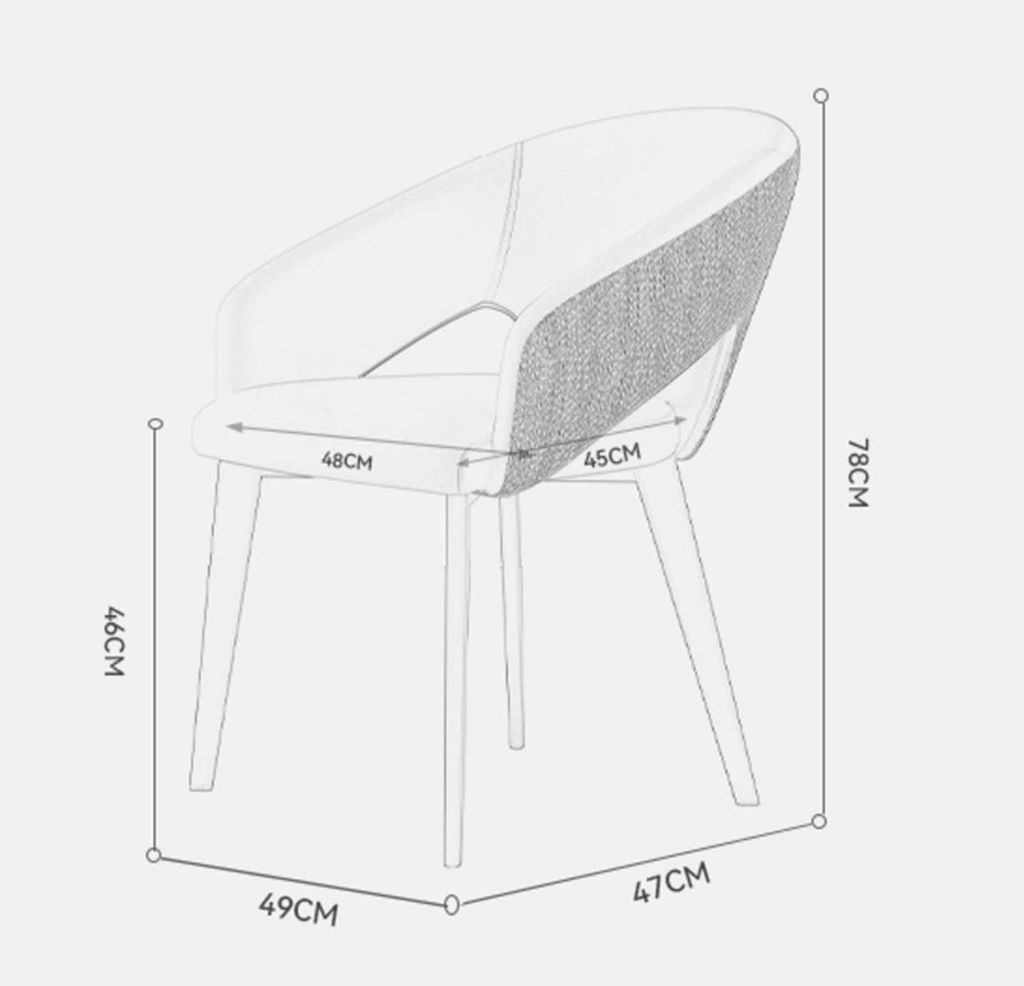 GHẾ BÀN ĂN UDOVA GHE111
