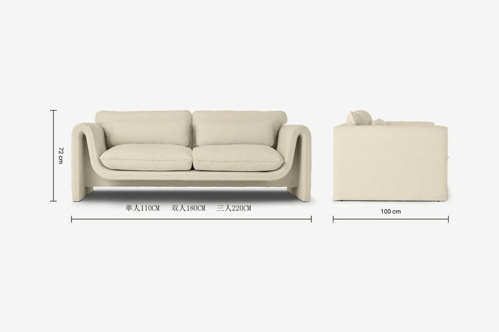 GHẾ SOFA GLOXINIA SOF032