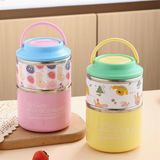  Hộp cơm 2 tầng hình nhí 1060ml 