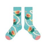  Tất DAMAHOOV hoa tulip 