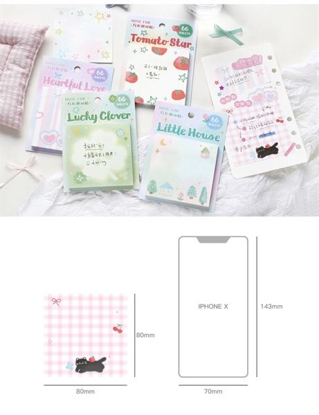  Giấy nhớ Run Run Kitty 