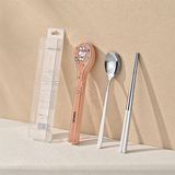  Set thìa đũa Line Friend kèm hộp 