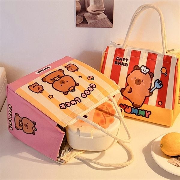  Túi đựng cơm Capybara 