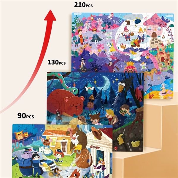  Xếp hình Puzzles lọ ống 