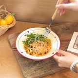  Bát sứ cún táo lòng sâu 20cm 