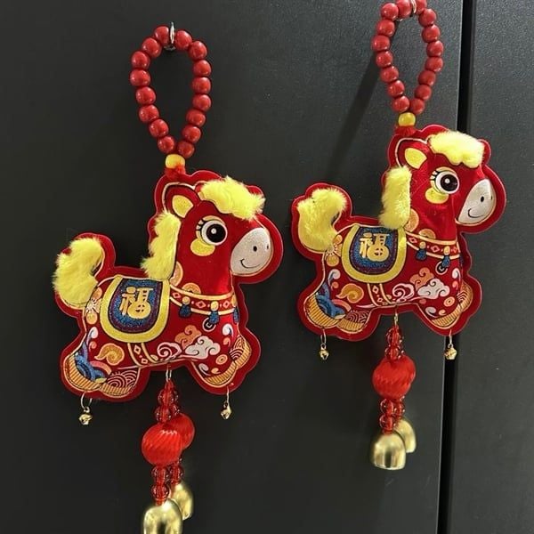  Dây treo ngựa chuông decor Tết 