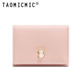  Ví da gấu bear kim cương 