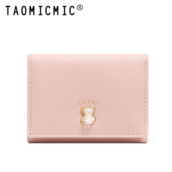  Ví da gấu bear kim cương 