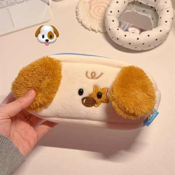  Hộp bút bông thú tai nổi 