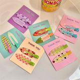  Set 2 kẹp xẻng mix hình màu sắc 