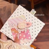  Kẹp bầu dục mặt mèo dễ thương 