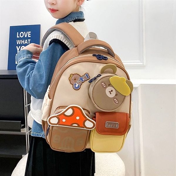  Balo thú túi nấm 33x27x12cm 