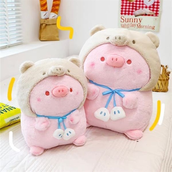  Heo bông mũ heo 35cm 