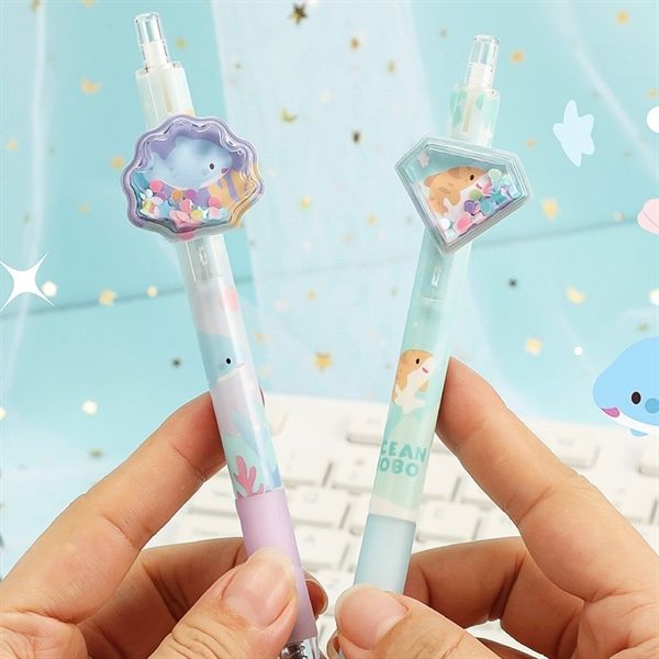  Bút ocean lắc lấp lánh 