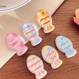  Kẹp tóc cá béo kẻ sọc 